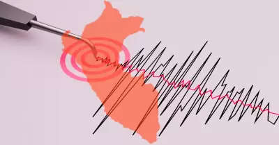Temblor hoy en Per�.