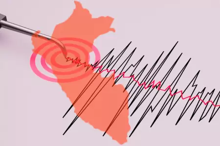 Temblor hoy en Per�.