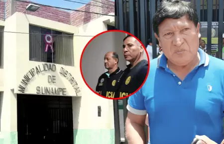 Detienen a alcalde de Sunampe por presuntamente liderar organizaci�n criminal