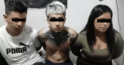 PNP captura a tres venezolanos implicados en crimen a colombiano