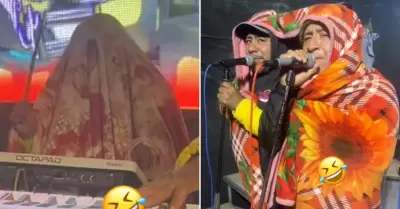 Orquesta se hace viral por tocar envuelta en frazadas por intenso fr�o