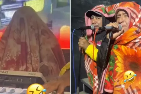Orquesta se hace viral por tocar envuelta en frazadas por intenso fr�o