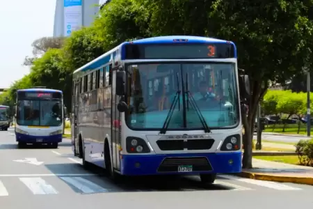 Buses del corredor Azul tendr�an v�a exclusiva en la avenida Arequipa.
