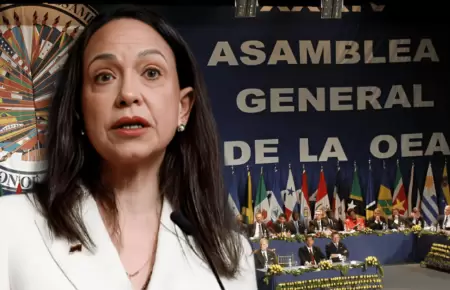 Mar�a Corina Machado se pronuncia sobre transici�n de Venezuela