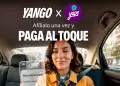 Afilia tu Yape como medio de pago frecuente en Yango