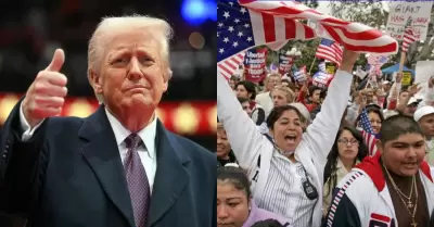 Trump asegura que les agradan los hispanos.