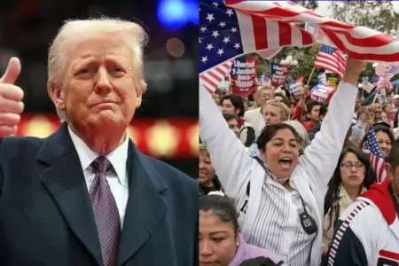 Trump asegura que les agradan los hispanos.