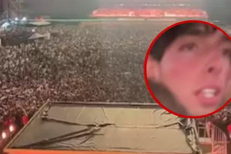 J�venes ser�n investigados por agresi�n en concierto de Bad Bunny en Lima