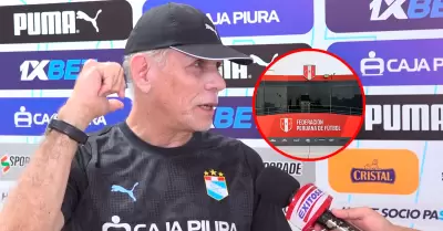 Autuori advirti� que normativa compromete el futuro del f�tbol peruano.