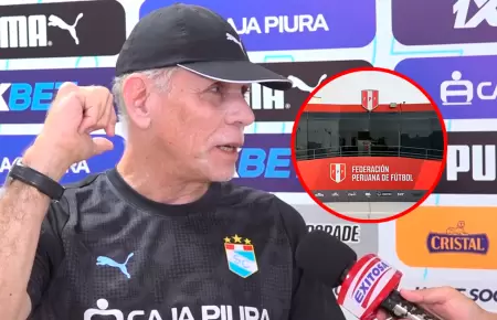 Autuori advirti� que normativa compromete el futuro del f�tbol peruano.