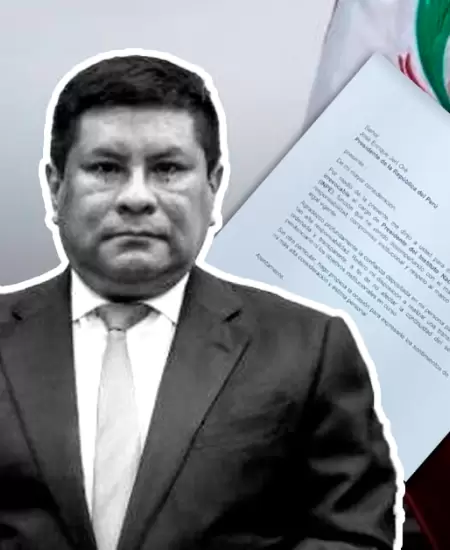 Yataco present� su renuncia irrevocable al cargo.