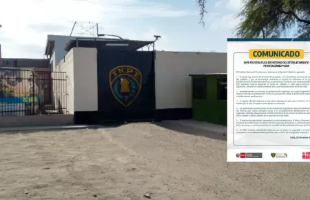 Reo de penal de Piura intent� fugar m�s fue detenido