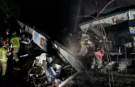 Tragedia ferroviaria: Reportan un fallecido y m�s de 30 heridos tras choque de tren contra un muro