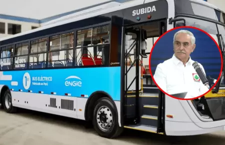 Alianza Venceremos propone comprar 10 mil buses el�ctricos para el transporte