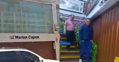 Fiscales llegaron a local donde Jos� Jer� tuvo segunda reuni�n.