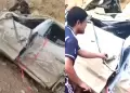 Fat�dico accidente: Ca�da de camioneta por un abismo deja a cinco personas fallecidas en La Libertad