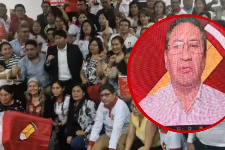 Per� Libre present� su plancha presidencial para elecciones 2026