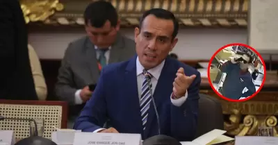 Presidente Jer� descart� comunicaci�n con funcionario de Indecopi.