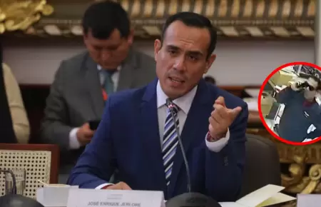 Presidente Jer� descart� comunicaci�n con funcionario de Indecopi.