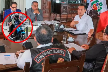 Presidencia buscar� llegar a un "punto de equilibrio" con motociclistas.