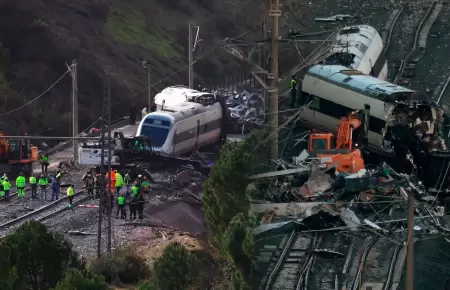 Cuarto accidente ferroviario en Espa�a.