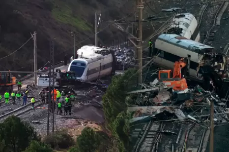 Cuarto accidente ferroviario en Espa�a.