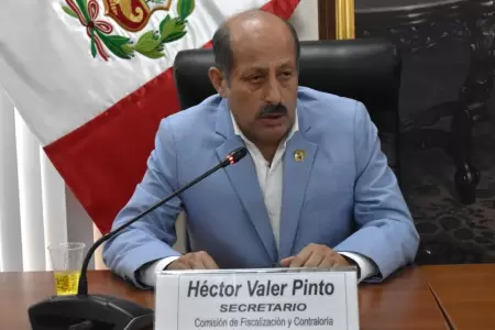 H�ctor Valer se mostr� a favor de la salida de Jer� de la presidencia