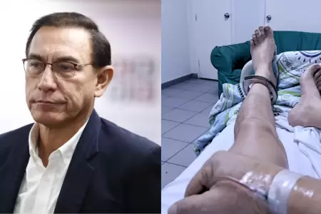 Mart�n Vizcarra anuncia que perdi� un ri��n tras intervenci�n quir�rgica.