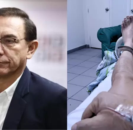 Mart�n Vizcarra recibi� alta m�dica tras perder un ri��n.