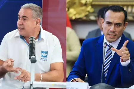 Candidato presidencial Wolfgang Grozo a favor de la censura de Jos� Jer�.