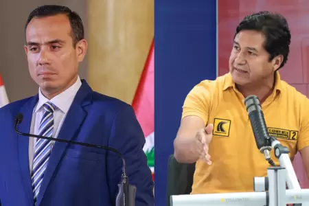 Vladirmir Meza a favor de la salida de Jos� Jer� de la Presidencia.