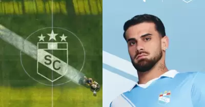 Sporting Cristal present� nueva camiseta para el 2026.