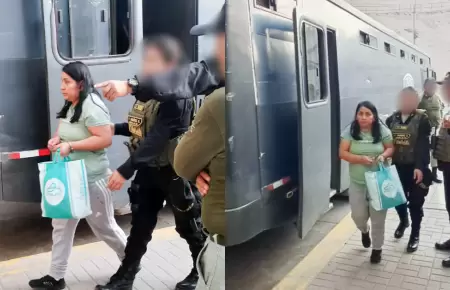 Vilma Ze�a Santamar�a bajo resguardo policial