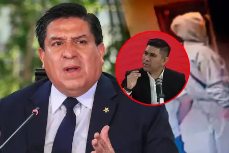 Vicente Tiburcio debe responder ante la Comisi�n de Fiscalizaci�n, seg�n Flores.