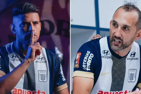 Hern�n Barcos y su primera reacci�n