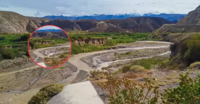 Lluvias en Candarave