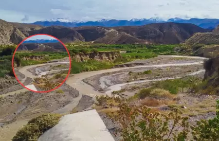 Lluvias en Candarave