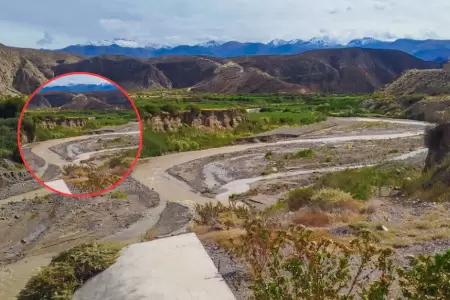 Lluvias en Candarave