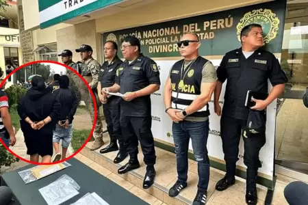 PNP desarticula a banda criminal integrada por cuatro adolescentes