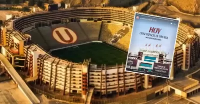 Universitario lanza inesperado anuncio