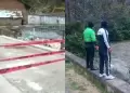 Tragedia en Pasco: Menor de edad figura desaparecida tras caer por puente a caudal del r�o Huach�n