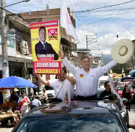 Carlos Jaico en Cajamarca.