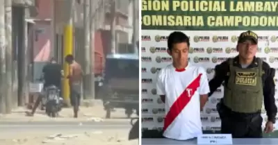 Detienen en Chiclayo a falso delivery