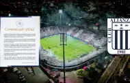 Alianza Lima lanza SORPRESIVO comunicado tras ataques de hinchas a futbolistas en medio de grave denuncia