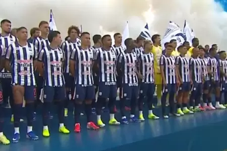 Alianza Lima present� a su plantel oficial para la temporada 2026.