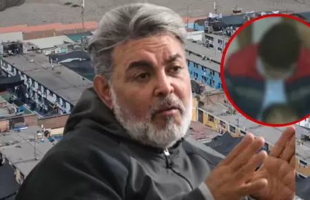 Andr�s Hurtado reaparece tras requisa en penal de Lurigancho