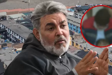 Andr�s Hurtado reaparece tras requisa en penal de Lurigancho