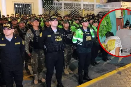 Operativos en Lima Norte desarticularon 10 bandas