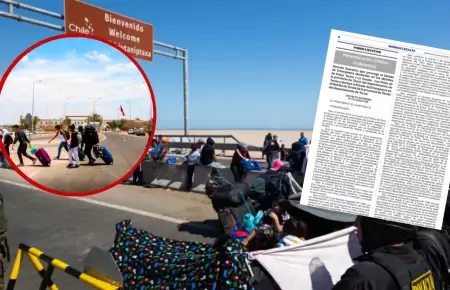 Gobierno amplia estado de emergencia en distritos fronterizos con Chile