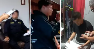 Efectivos de la PNP reciben prisi�n preventiva por 'sembrar' droga